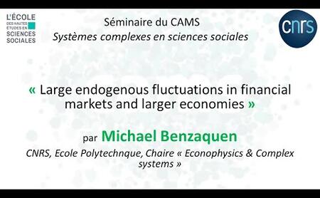 Michael Benzaquen - Séminaire Systèmes complexes en sciences sociales - 3 mars 2023