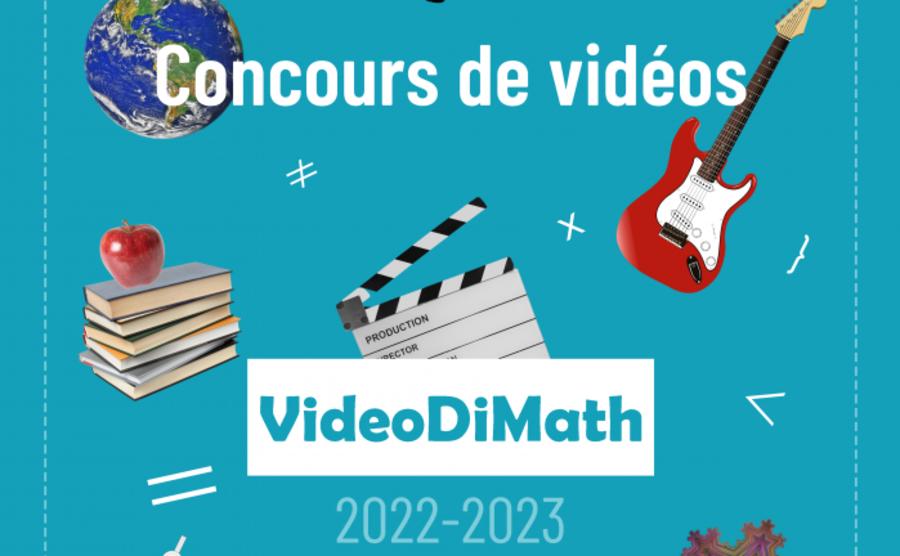 Affiche VideoDiMath 2022-2023